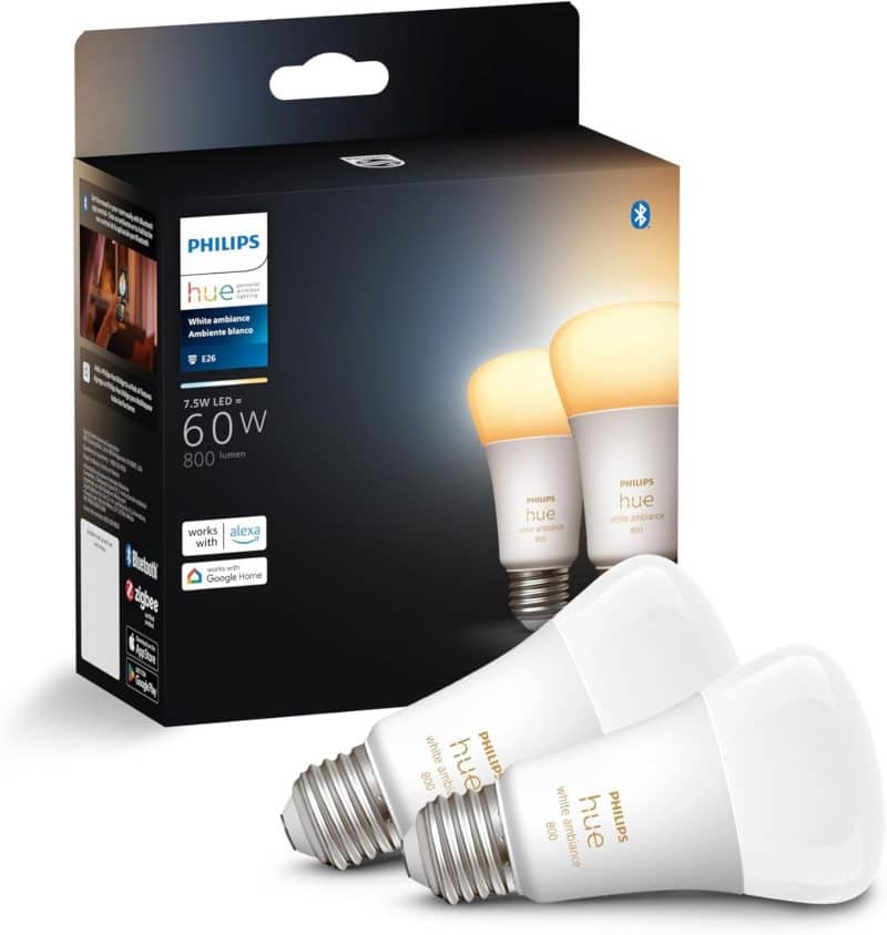 Philips Hue Smart 60W A19 LED Bulb - Image 35