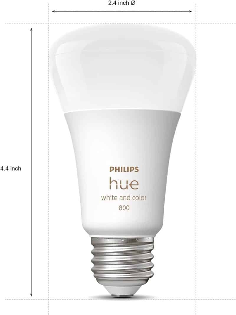 Philips Hue Smart 60W A19 LED Bulb - Image 43