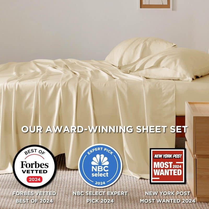 Bedsure Bed Sheet Set (Rayon Derived from Bamboo) - Image 174