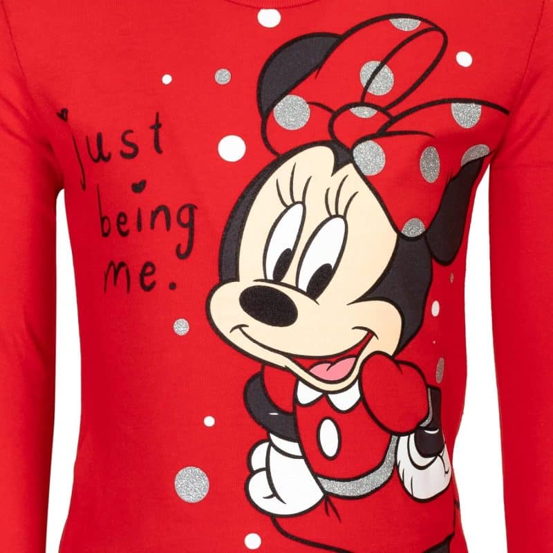 Disney Minnie Mouse Pullover Fleece Hoodie 3 Piece Set - Image 6