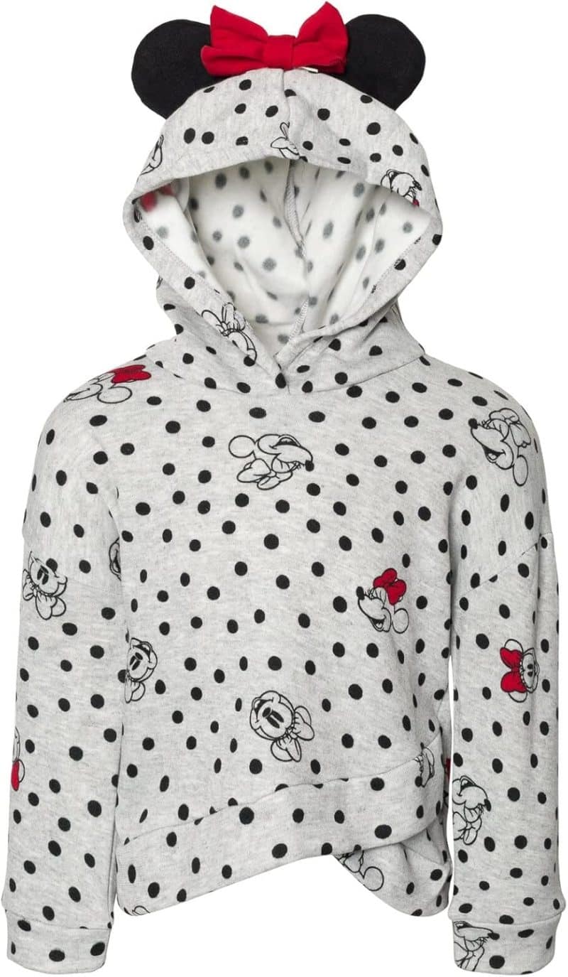 Disney Minnie Mouse Pullover Fleece Hoodie 3 Piece Set - Image 14