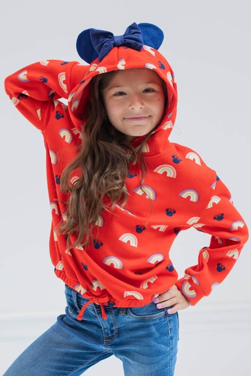 Disney Minnie Mouse Pullover Fleece Hoodie 3 Piece Set - Image 18