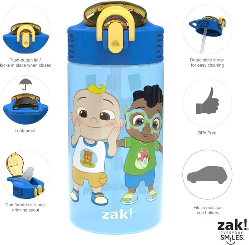 Zak Designs Kids Water Bottle Set - Image 44