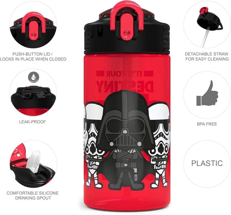 Zak Designs Kids Water Bottle Set - Image 53