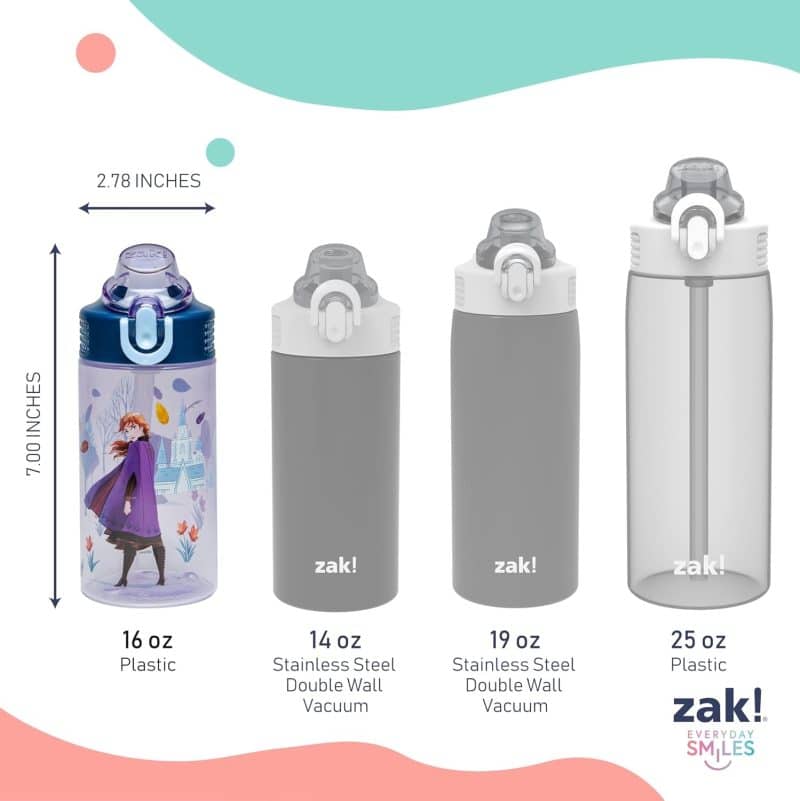 Zak Designs Kids Water Bottle Set - Image 104