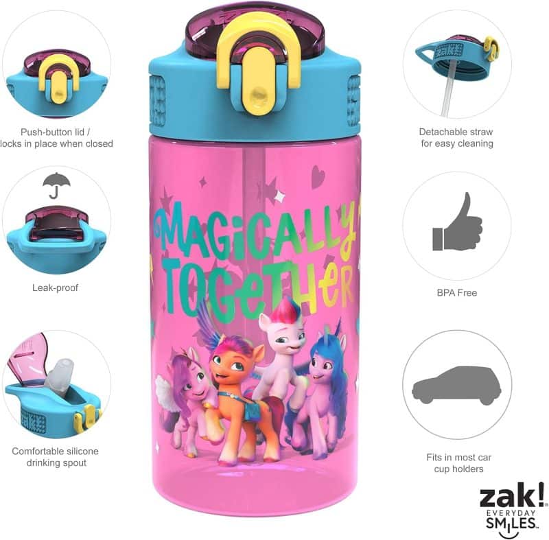 Zak Designs Kids Water Bottle Set - Image 137