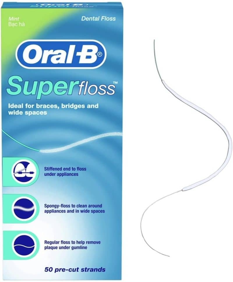Oral-B Super Floss (Mint) - Image 17