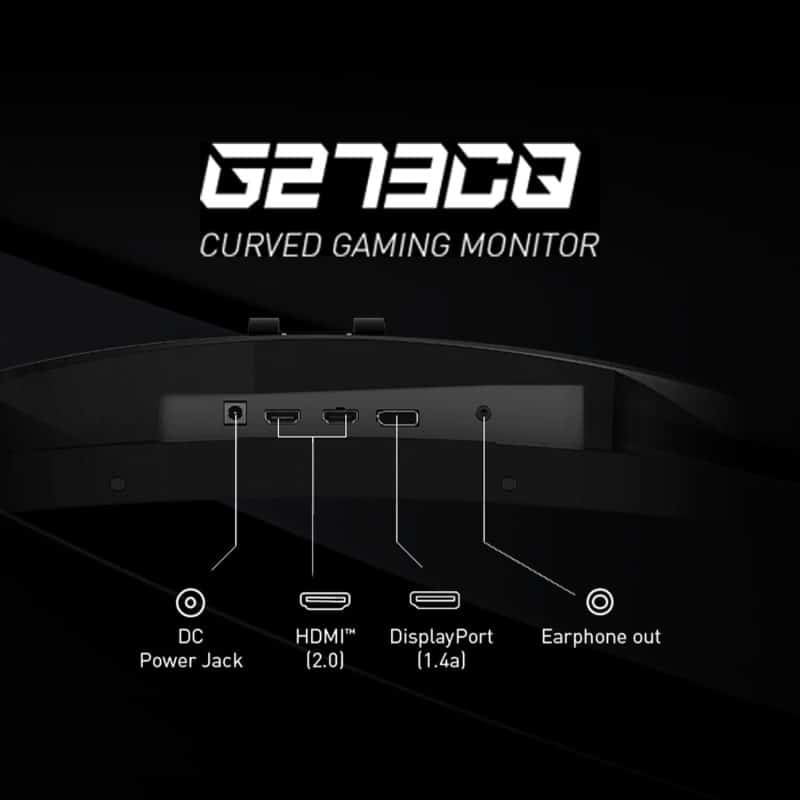 MSI G273CQ 27" Gaming Monitor - Image 8