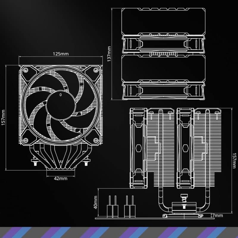 Cooler Master Hyper CPU Air Cooler - Image 3