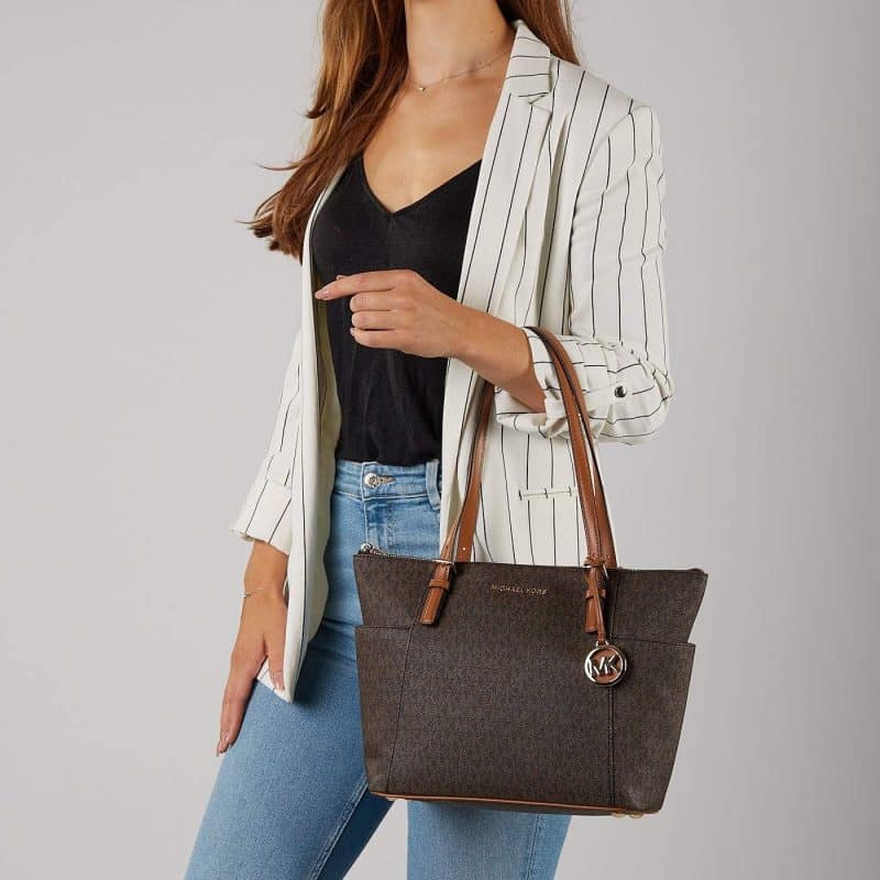 Michael Michael Kors Jet Set Item East/West Top Zip Tote - Image 3