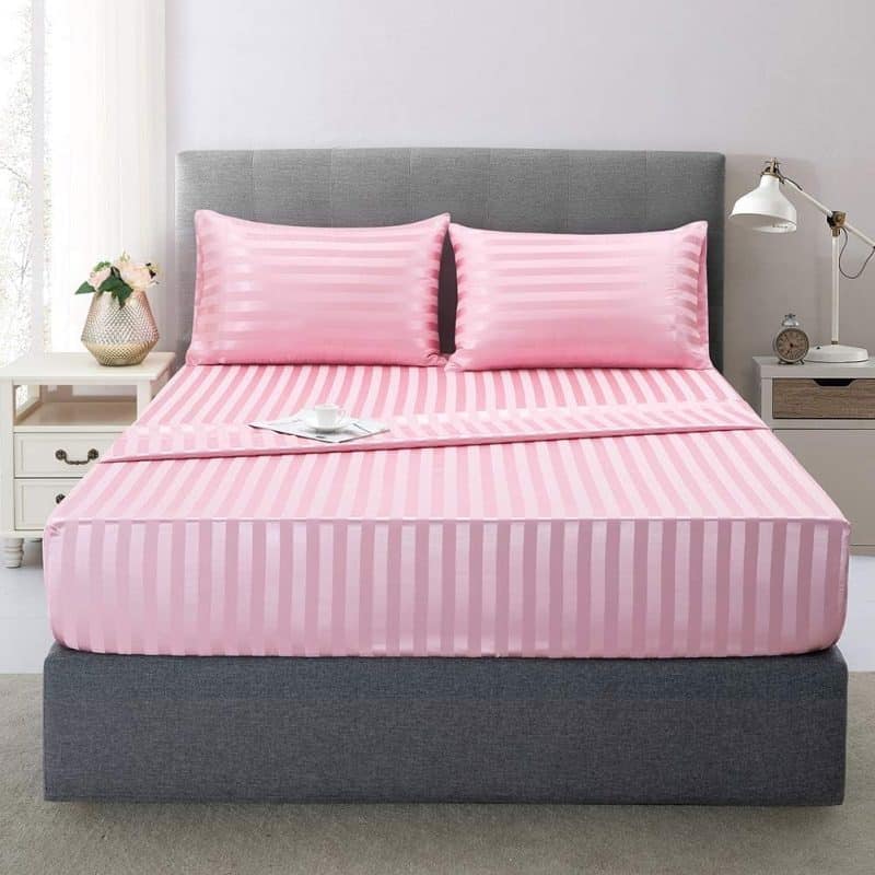 Lanest Housing Silk Satin Sheet Set - Image 87