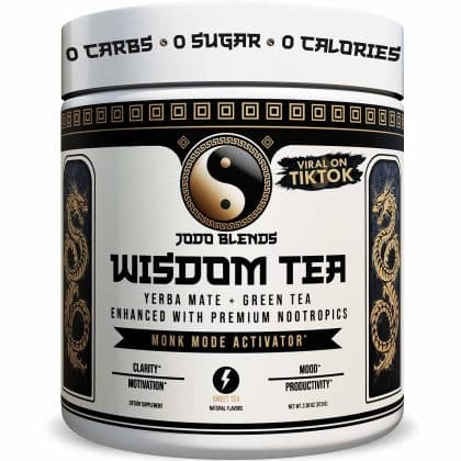 Jodo Blends Yerba Mate & Green Tea Extract Instant Tea Powder