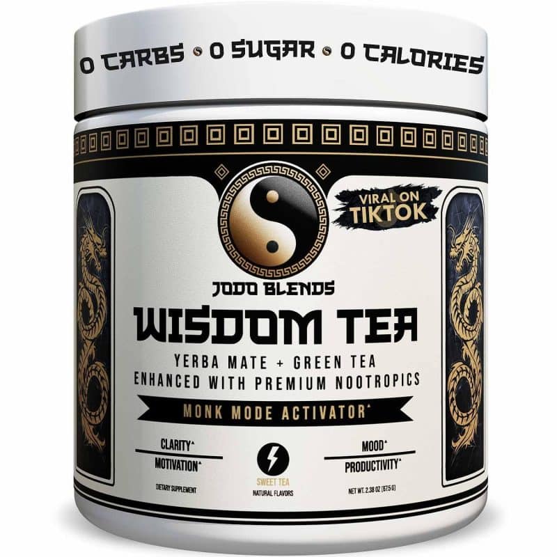 Jodo Blends Yerba Mate & Green Tea Extract Instant Tea Powder