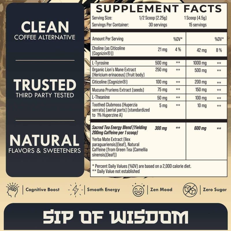 Jodo Blends Yerba Mate & Green Tea Extract Instant Tea Powder - Image 5