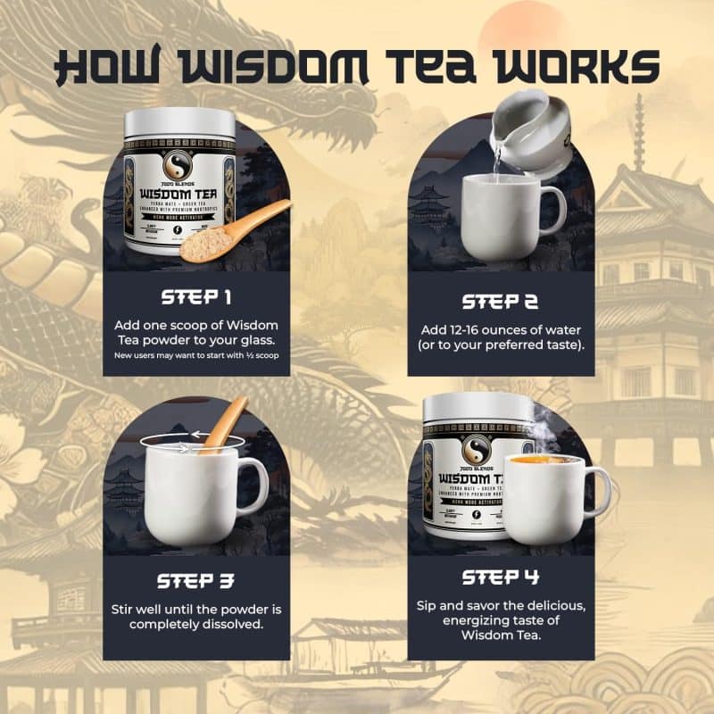Jodo Blends Yerba Mate & Green Tea Extract Instant Tea Powder - Image 7