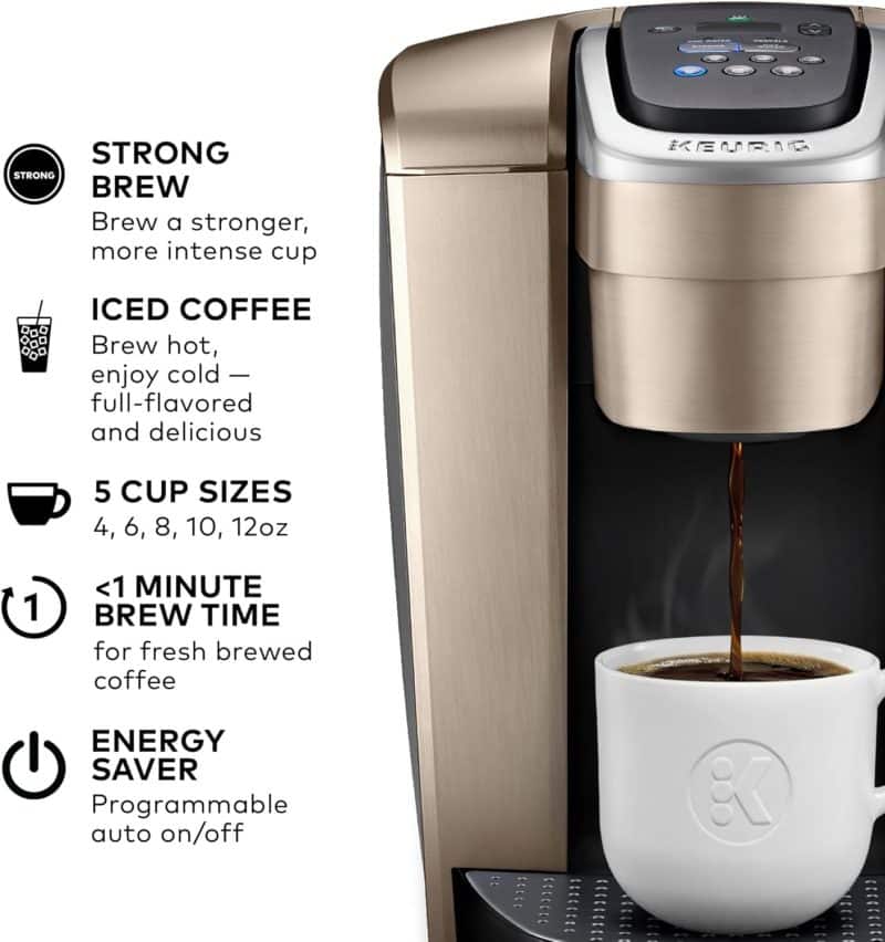 Keurig K-Elite Single Serve K-Cup Pod Coffee Maker - Image 30