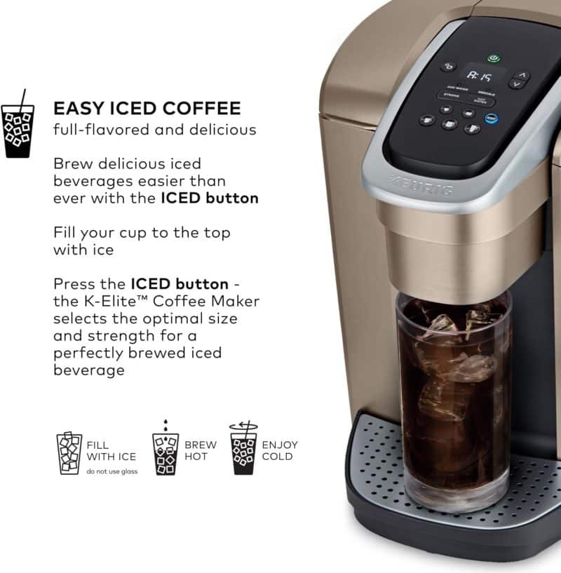 Keurig K-Elite Single Serve K-Cup Pod Coffee Maker - Image 31