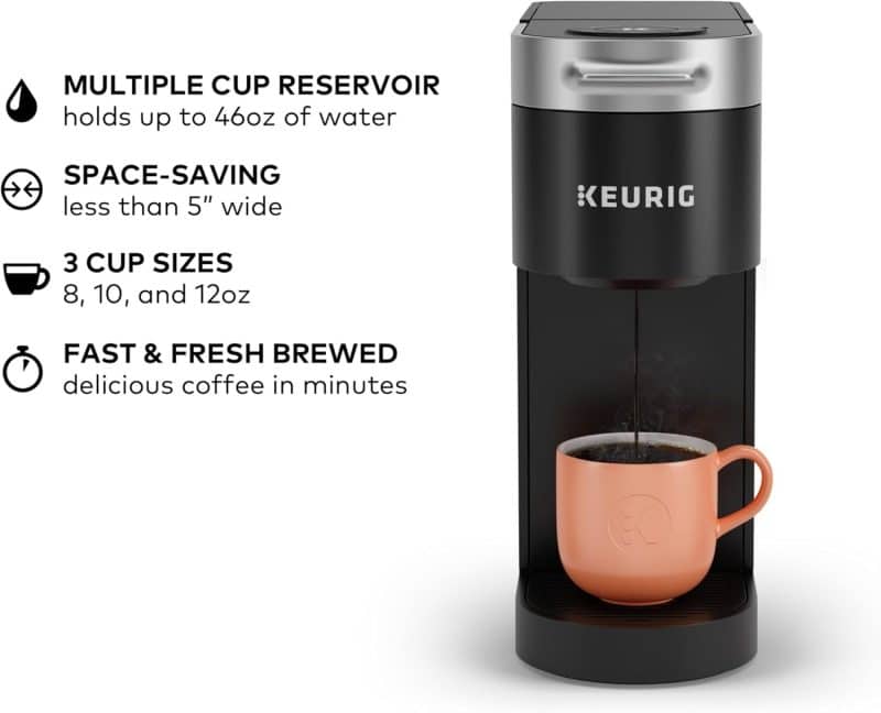 Keurig K-Slim Single Serve K-Cup Pod Coffee Maker - Image 4