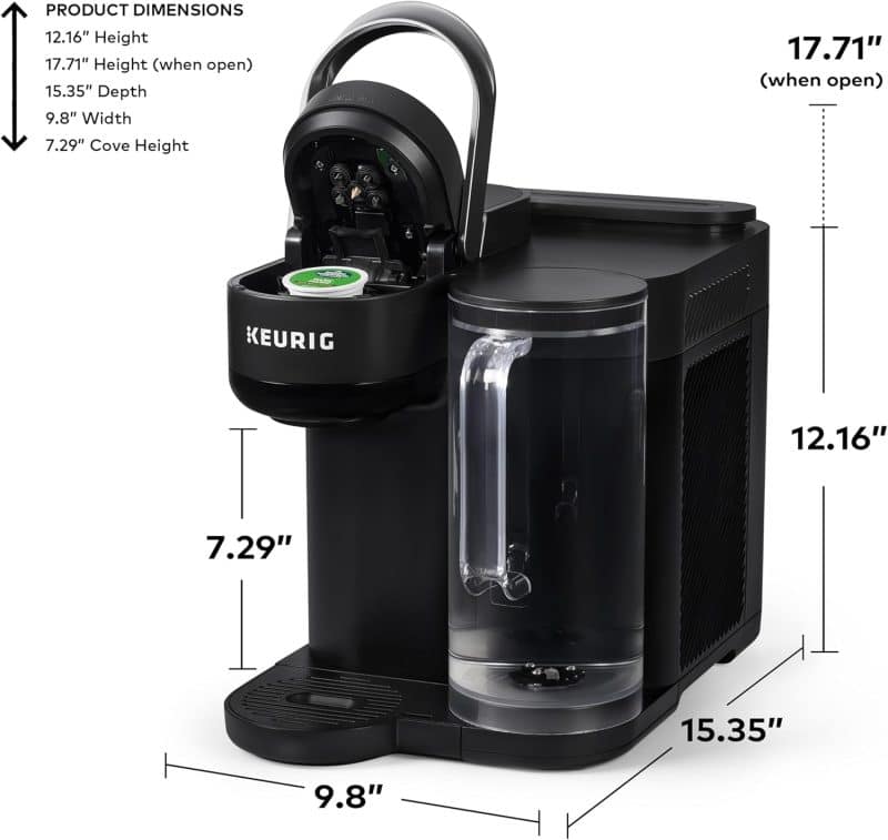 Keurig K-Brew+Chill Iced or Hot Single-Serve K-Cup Coffee Maker - Image 6