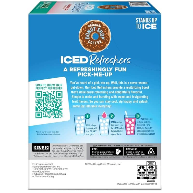 The Original Donut Shop Iced Refreshers K-Cup Pods - Image 25