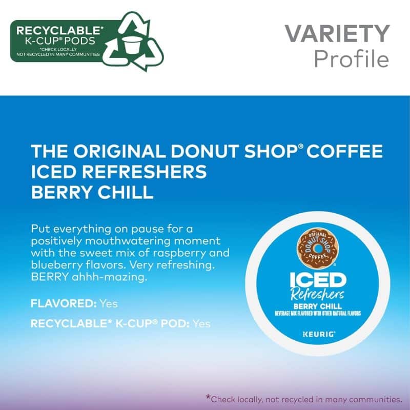 The Original Donut Shop Iced Refreshers K-Cup Pods - Image 45