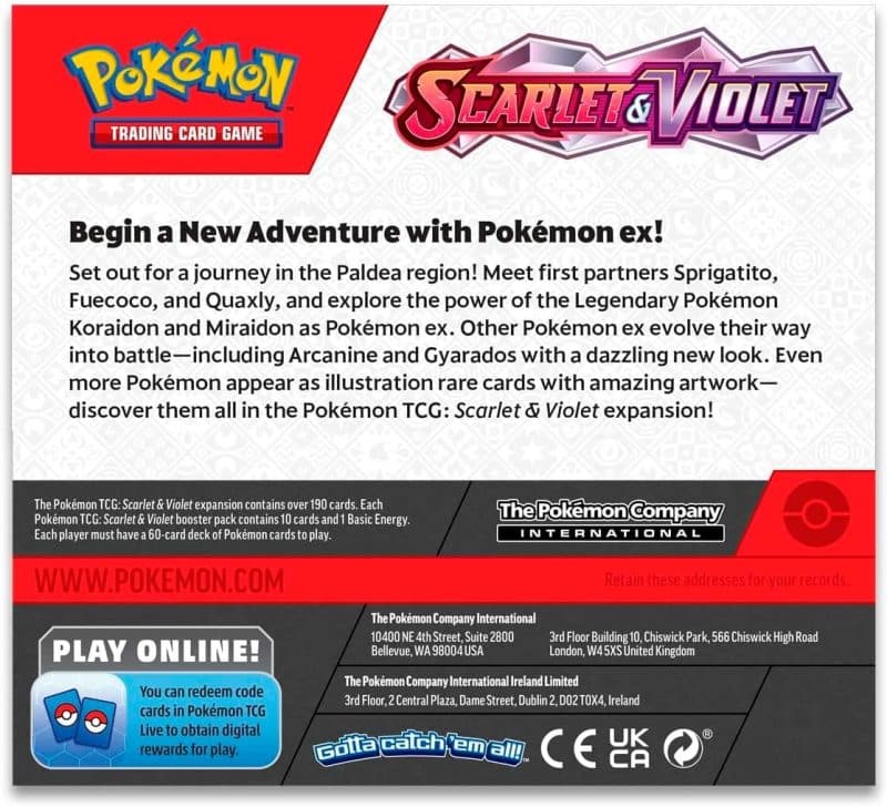 Pokémon TCG: Scarlet & Violet Booster Display Box (36 Packs) - Image 4