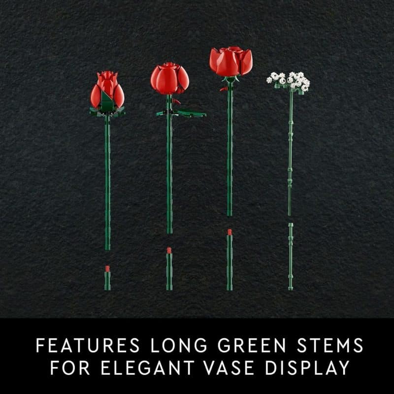 LEGO Botanicals Bouquet of Roses (10328) - Image 5