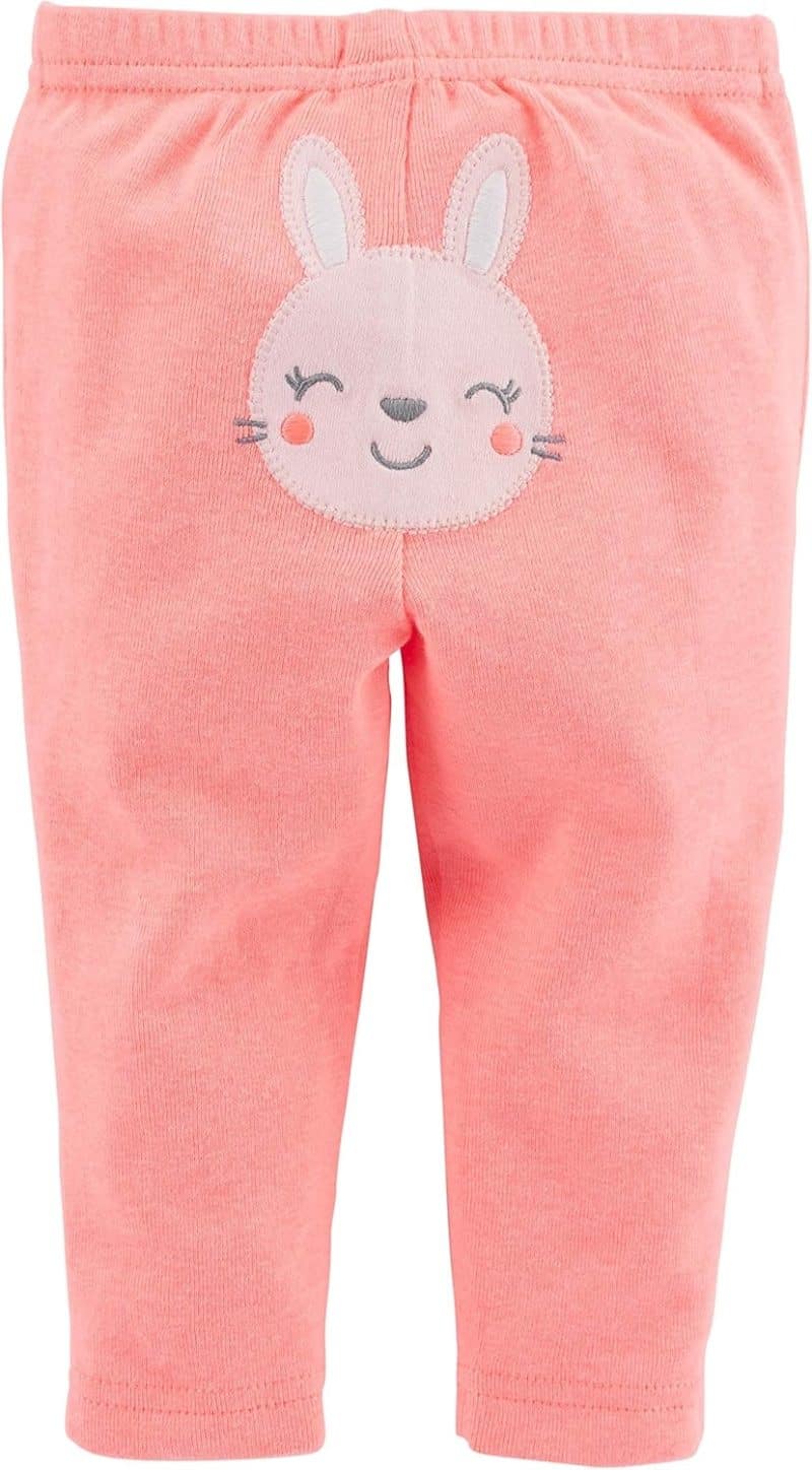 Simple Joys by Carter's baby-girls 6-piece Bodysuits (Short and Long Sleeve) and Pants Set - Image 11
