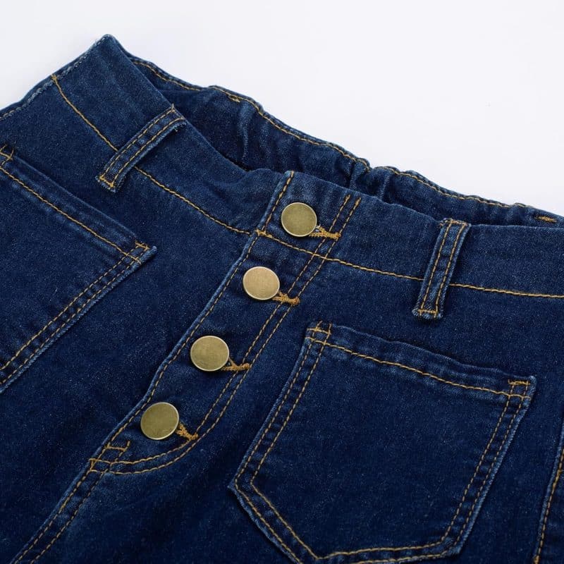 Belle Poque Women's Wide Leg Jeans - Image 35