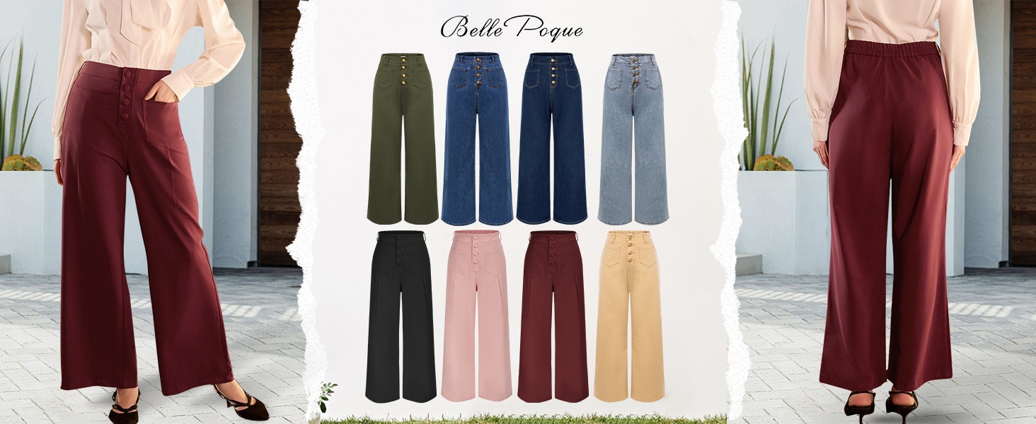 Wide Leg Pants