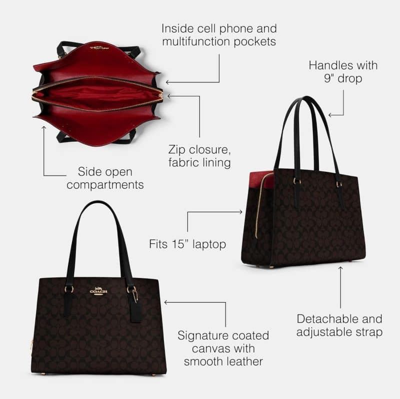 COACH Tatum Carryall 40 - Image 3
