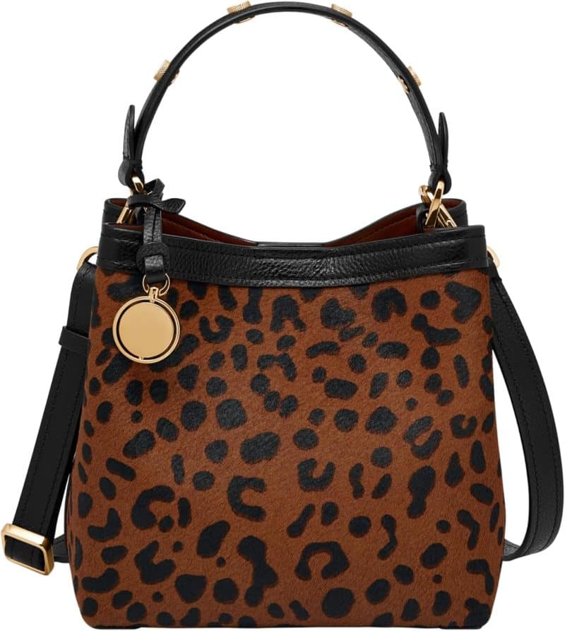 Fossil Jessie Bucket Shoulder Bag - Image 8