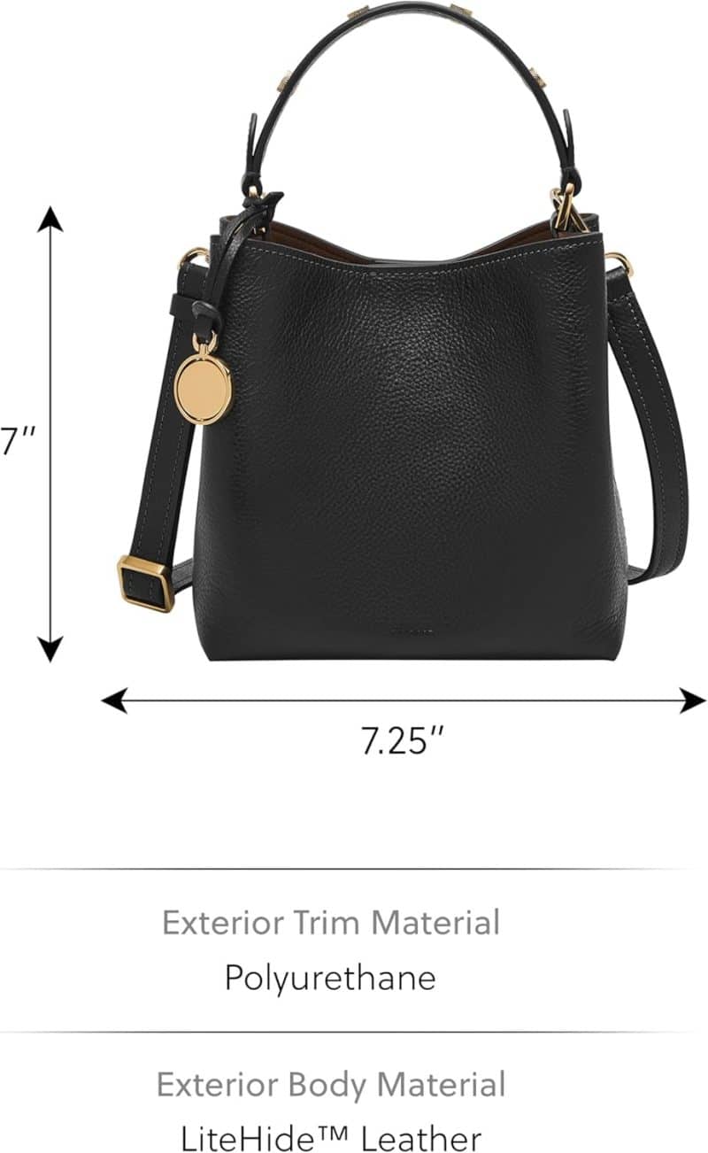 Fossil Jessie Bucket Shoulder Bag - Image 25