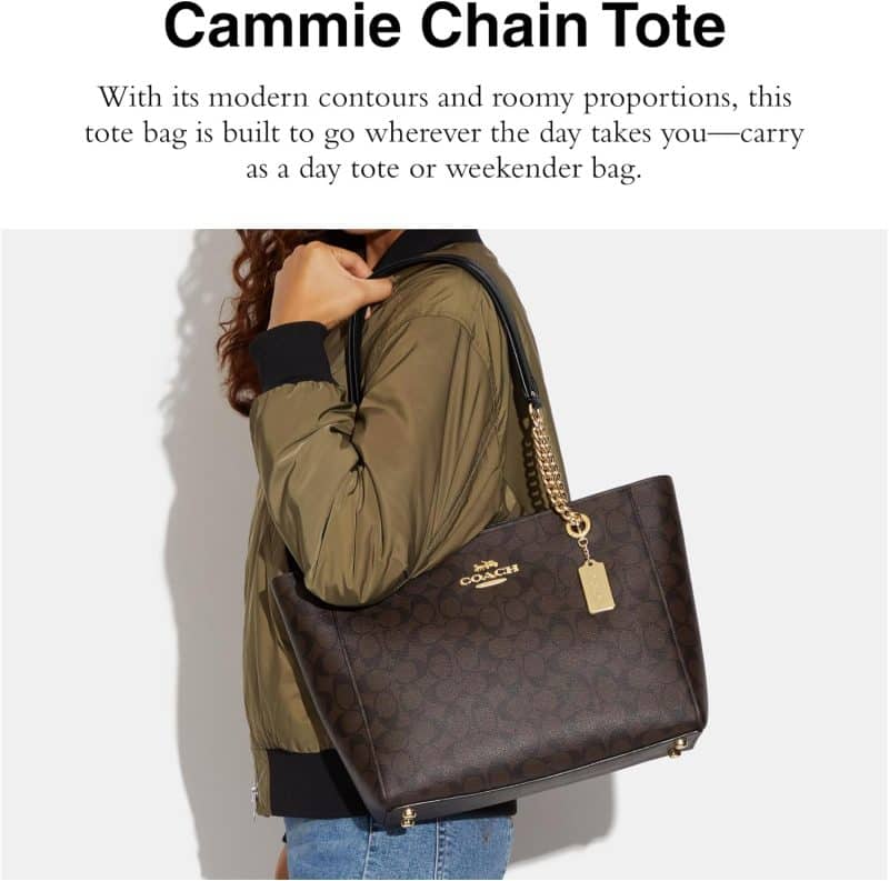 Coach Women's Cammie Chain Tote - Image 13