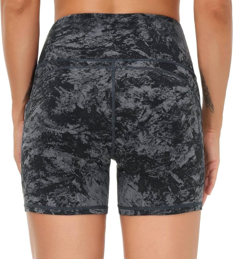 THE GYM PEOPLE Tummy Control Yoga Shorts - Image 3