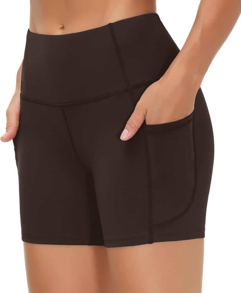 THE GYM PEOPLE Tummy Control Yoga Shorts - Image 8