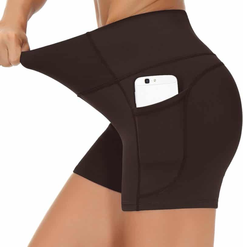 THE GYM PEOPLE Tummy Control Yoga Shorts - Image 9
