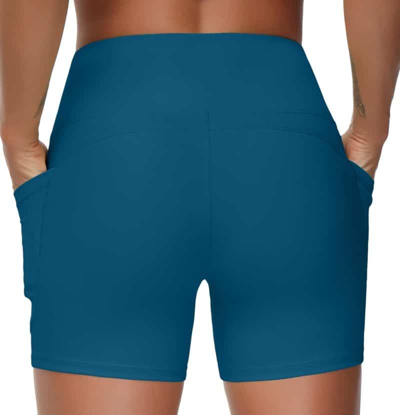 THE GYM PEOPLE Tummy Control Yoga Shorts - Image 17