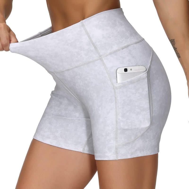 THE GYM PEOPLE Tummy Control Yoga Shorts - Image 20