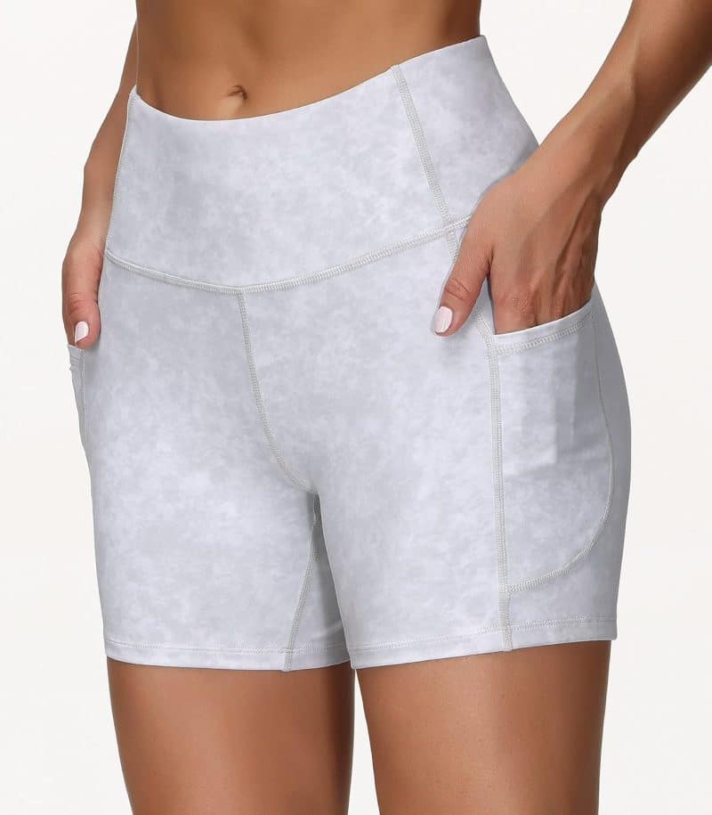 THE GYM PEOPLE Tummy Control Yoga Shorts - Image 21