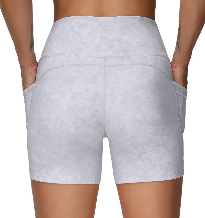THE GYM PEOPLE Tummy Control Yoga Shorts - Image 22