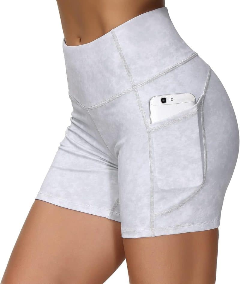 THE GYM PEOPLE Tummy Control Yoga Shorts - Image 23