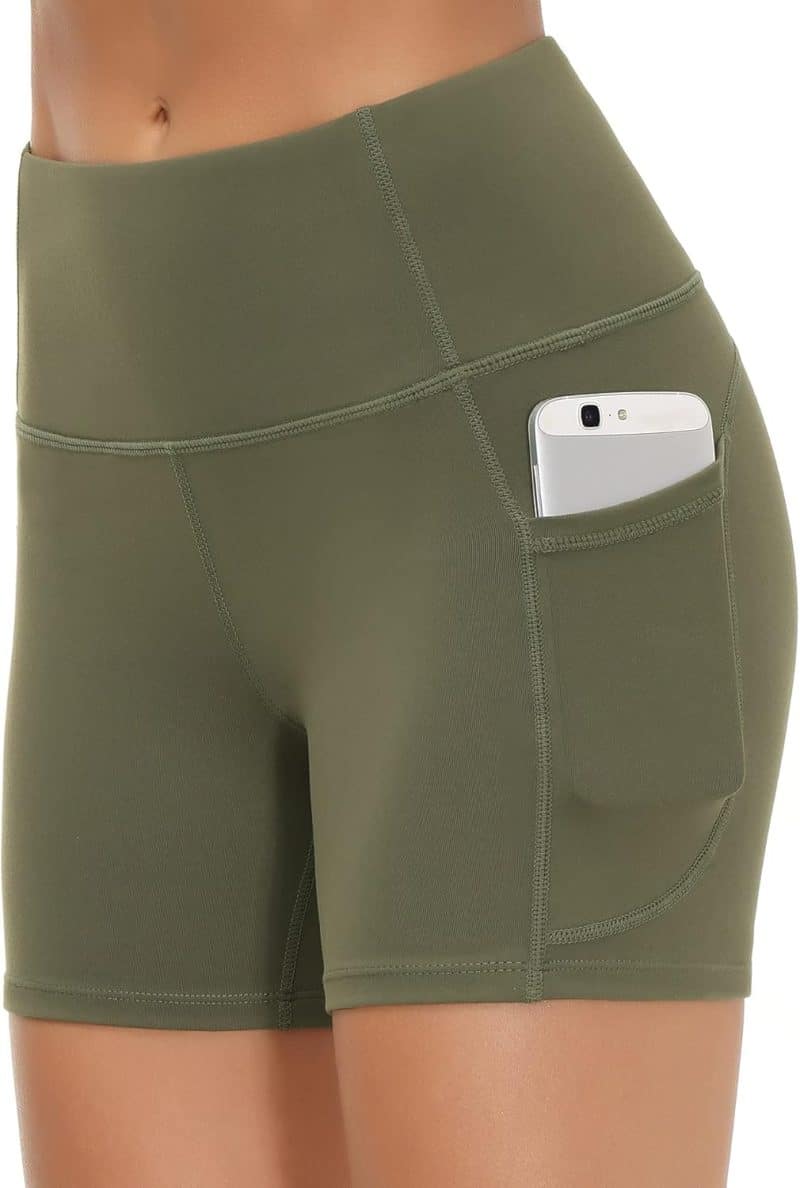 THE GYM PEOPLE Tummy Control Yoga Shorts - Image 29