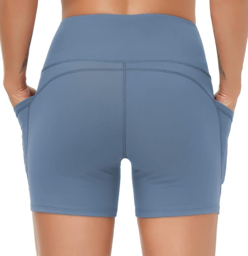 THE GYM PEOPLE Tummy Control Yoga Shorts - Image 48