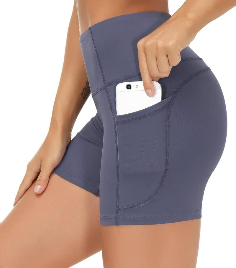 THE GYM PEOPLE Tummy Control Yoga Shorts - Image 50