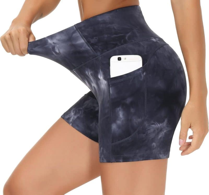 THE GYM PEOPLE Tummy Control Yoga Shorts - Image 62