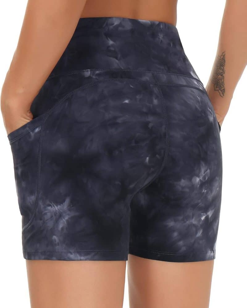 THE GYM PEOPLE Tummy Control Yoga Shorts - Image 64