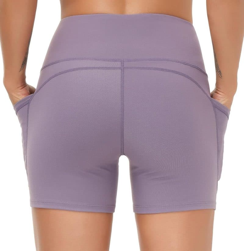 THE GYM PEOPLE Tummy Control Yoga Shorts - Image 77