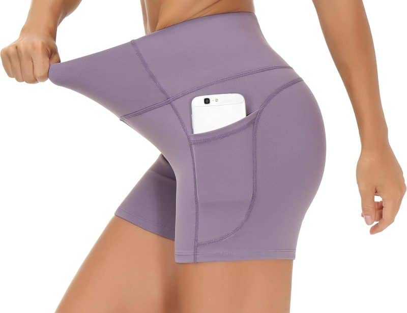 THE GYM PEOPLE Tummy Control Yoga Shorts - Image 78