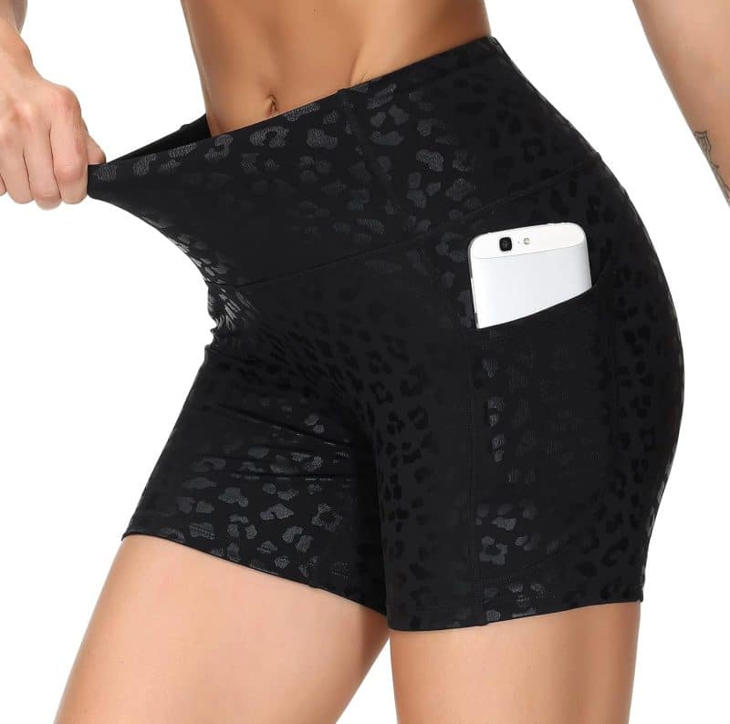 THE GYM PEOPLE Tummy Control Yoga Shorts - Image 86